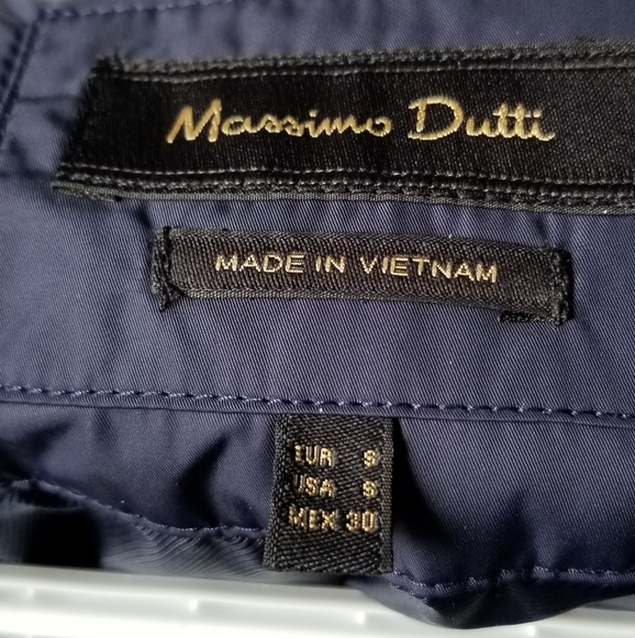 Massimo Dutti Navy blue casual jacket/blazer - Picture 3 of 11